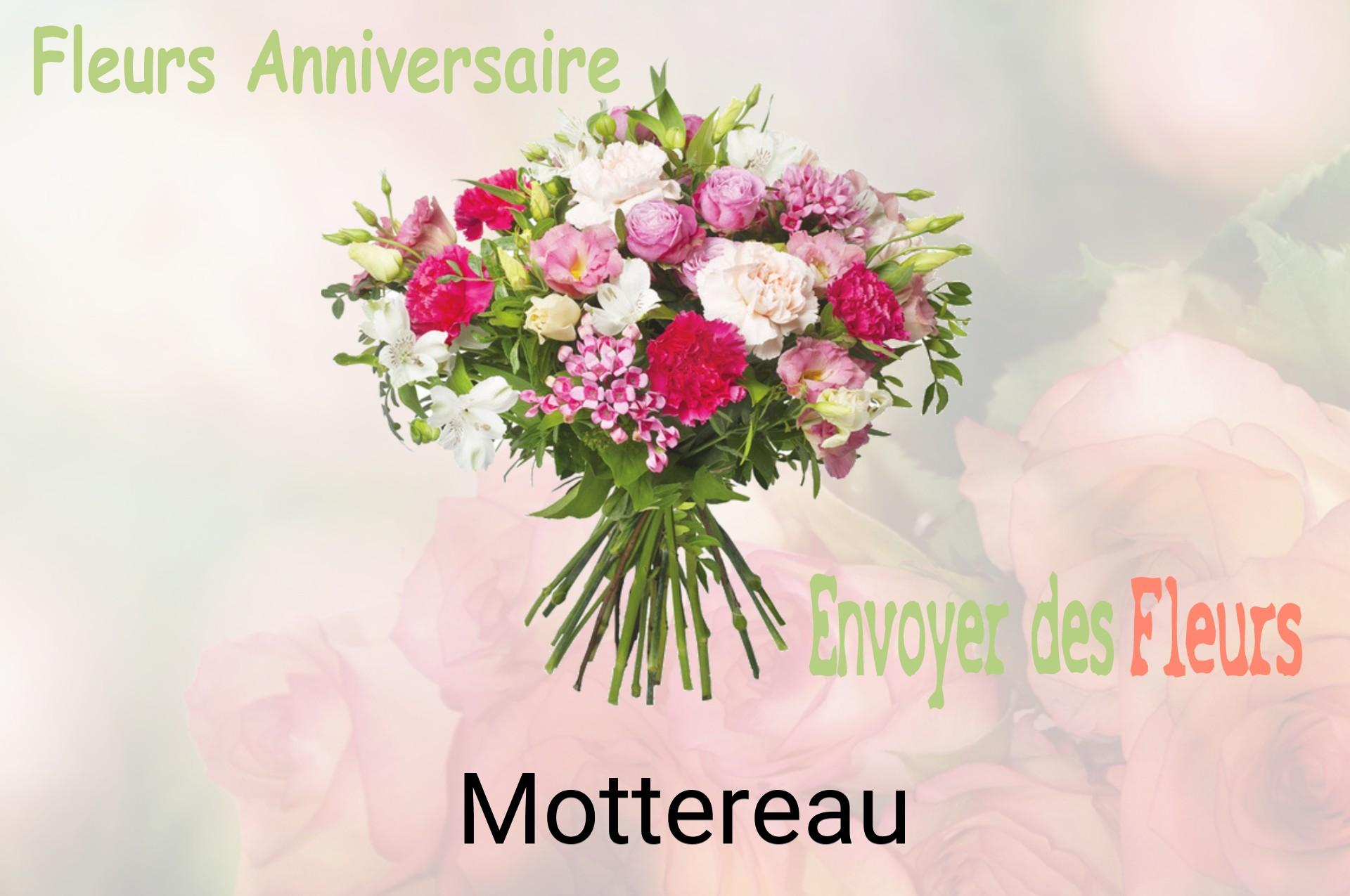 Bouquet de fleurs d’anniversaire livré à Mottereau