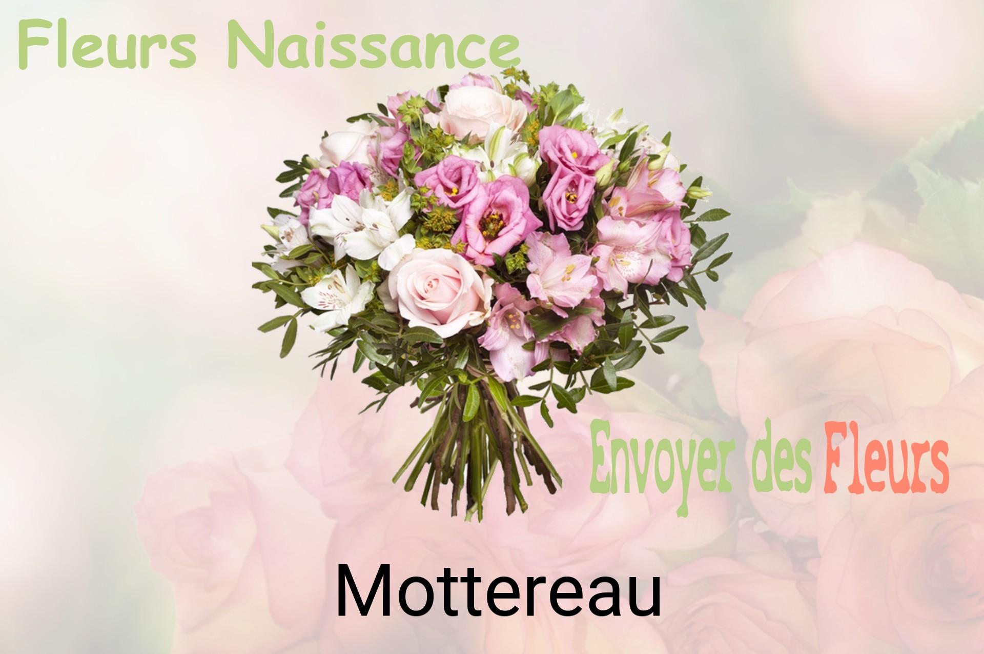 Bouquet de fleurs de naissance livré à Mottereau